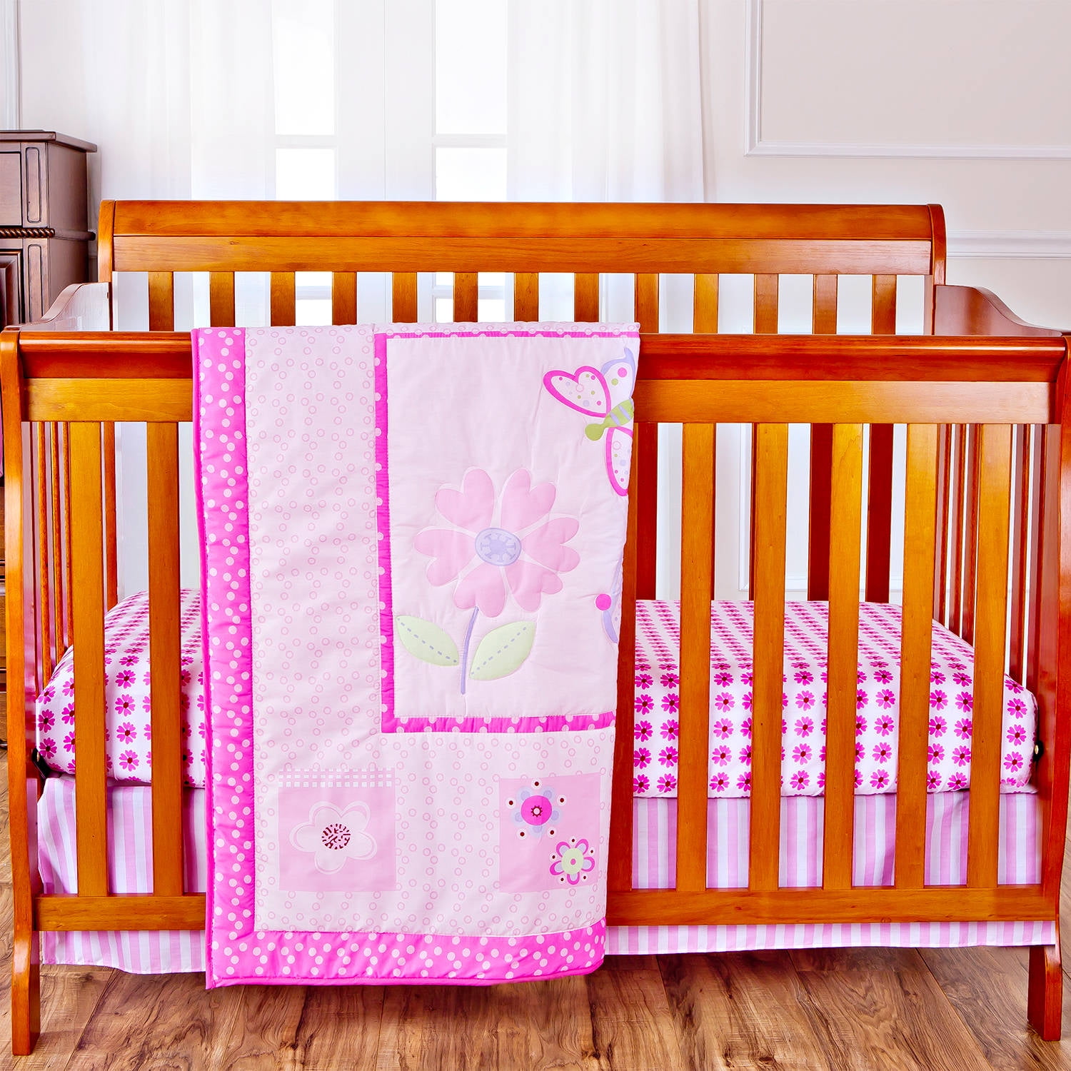 butterfly crib bedding walmart