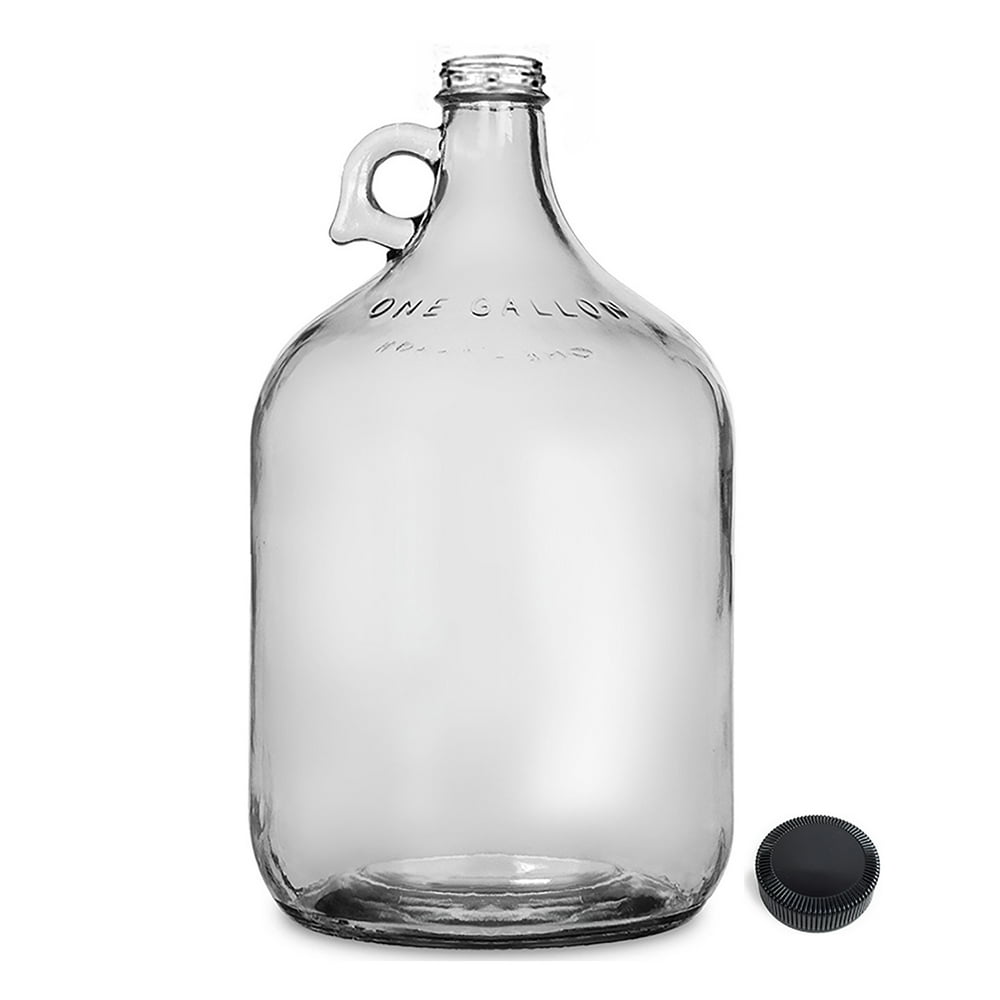 Home Brew Ohio One Gallon Glass Jug with 38mm Polyseal Cap Walmart