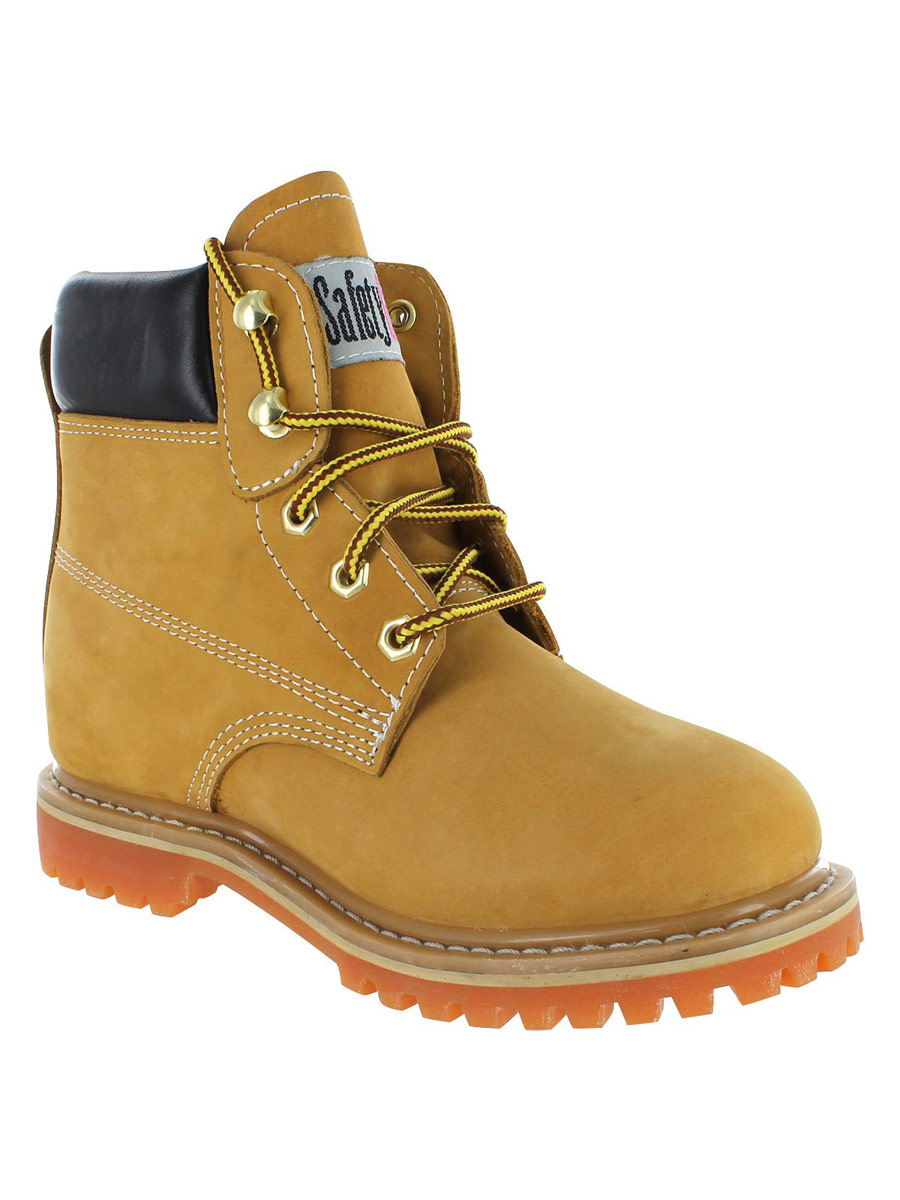 SafetyGirl - Safety Girl II Sheepskin Lined Womens Work Boots - Tan ...