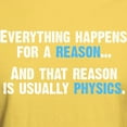 thumbnail image 3 of CafePress - Physics Is The Reason T Shirt - Light T-Shirt - CP, 3 of 4