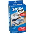 Ziploc Space Bags 6 Count Flat Bags 2 Medium, 2 Large, 2 Extra Large