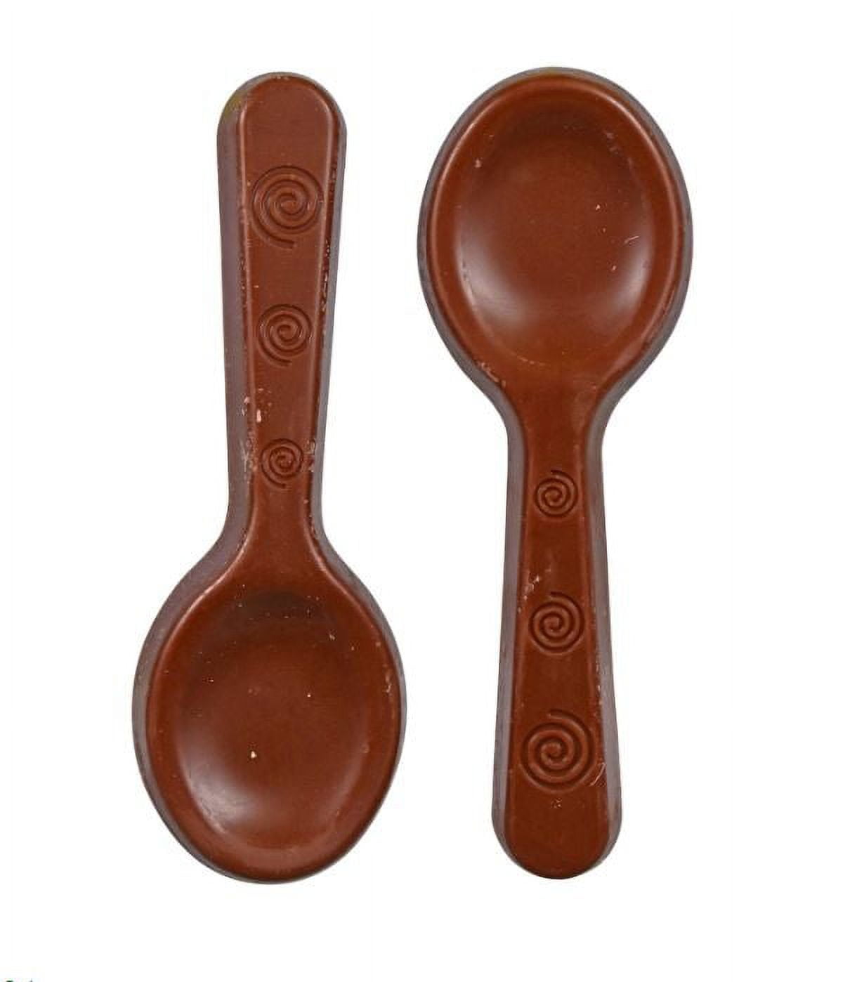Hot Chocolate Spoons Making Supplies, 50 Pcs Disposable Wooden Spoon for  Hot Cocoa Candy Baking