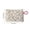 White, variant on Quilted Heart Makeup Pouch, Cute Small Coin Purse with Zipper for Earphones, Cosmetics, and Travel Essentials