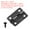 Black, variant on Uxcell Small Butt Hinges 1 inch, Jewelry Box Hinge with Screw for Jewelry Wooden Boxes, Silver 8 Pack
