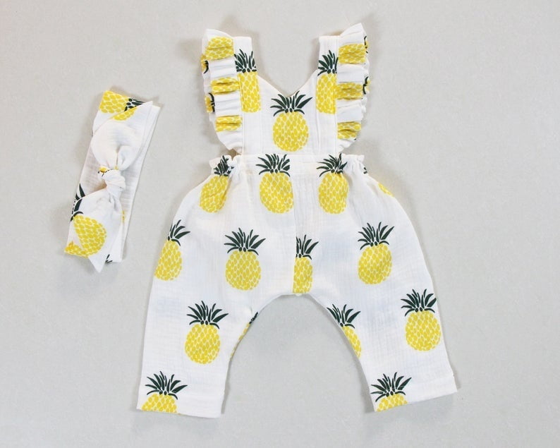 pineapple baby girl clothes