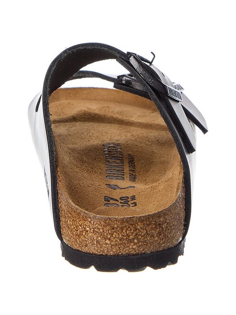 Birkenstock Arizona Narrow Fit Leather Sandal, 43, Black - Walmart.com