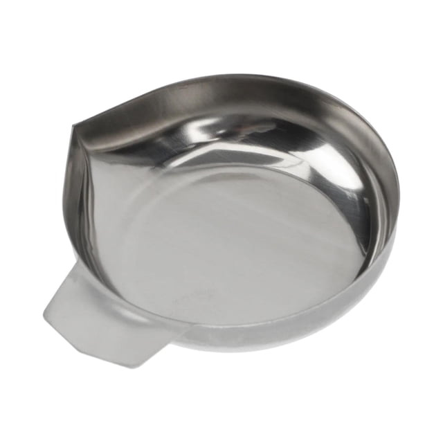 Bandeja para pesar joyas, báscula para alimentos, bandeja para pesar, bandeja para báscula electrónica para 1 Uds de acero inoxidable
