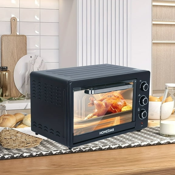 3-in-1 Digital Air Fry, Large Toaster Oven, Kitchen Countertop Convection Oven Cooker
