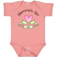 thumbnail image 3 of Inktastic Glamma's Girl Heart Flowers Girls Baby Bodysuit, 3 of 5