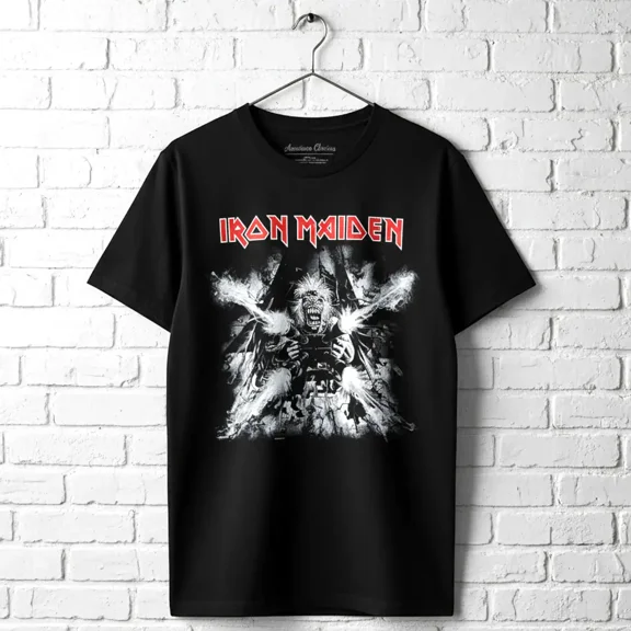 Iron Maiden Tailgunner Eddie Men's T Shirt - S, Black