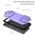 thumbnail image 5 of for Samsung Galaxy S22 Military Grade Heavy Duty Shockproof Protection Case, with Bracket and Lens Slide Window Hybrid 2 in 1 Phone Cover for Samsung Galaxy S22, Purple, 5 of 8