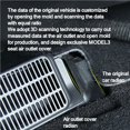 thumbnail image 4 of Cubierta De Salida De Aire Del Coche, Accesorio De Cubierta De Polvo Antibloqueo De Ventilación De Aire Debajo Del Asiento Para Tesla Model 3 Kearding VI007307-00, 4 of 7