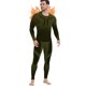 thumbnail image 2 of Conjunto de ropa interior térmica MEETYOO para hombre verde claro talla M, 2 of 9