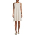 thumbnail image 2 of Time and Tru Women's Sleeveless Knit Swing Dress, Sizes XS-XXXL, 2 of 5