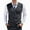 Dark Gray, variant on uikmnh Vests for Men's Knit V-Neck Sweater Vest Slim Fit Button Up Cardigan for Layering Business Casual and formal Attire Versatile All Season Wear Size:XL