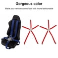 thumbnail image 4 of Simulation  Belt,  Simulation Strap 2PCS Simulated Driver  Belt Lightweight Metal  For Axial 1/10 90018 RC Course Truck For Replacement Black,Red,Blue, 4 of 8