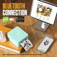thumbnail image 2 of Impresora de pegatinas Nelko PM230 Print Pod Mini Bluetooth Verde, 2 of 9