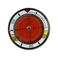 thumbnail image 2 of Golf Putting Green Reader Marcador de pelota de golf Marcadores de golf Nivel de burbuja redonda Ayuda de entrenamiento de golf para hombres y mujeres Naranja, 2 of 8