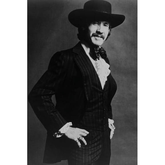 Marty Robbins Country Music legend in black stetson 24x36 Poster