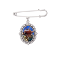 thumbnail image 1 of Océan Méduse Science Nature Image Broche Épingle Robe Chemise Châle Clips, 1 of 3