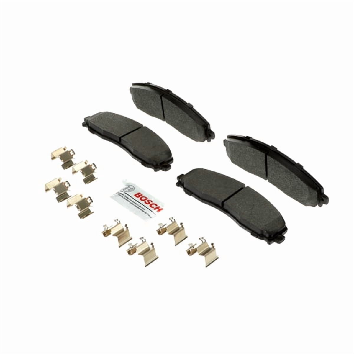 Bosch BE1691H Bosch Blue Semi-Metallic Brake Pads with Hardware
