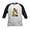 Black/White, variant on CafePress - Live To Play Nerf Soccer Baseball Jersey - Kids Cotton Baseball Jersey, 3/4 Sleeve Shirt