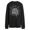 thumbnail image 2 of Marvel - Deck The Walls - Men's Long Sleeve Graphic T-Shirt, 2 of 4