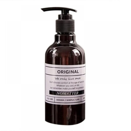 

Produes 250ml Nordic Style Liquid Shower Gel Shampoo Press Bottle Soap Refillable Bottle Simple