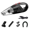 thumbnail image 1 of Aspiradora de mano, aspiradora de coche inalámbrica, succión fuerte, aspiradora de mano portátil inalámbrica con luz LED para el hogar, coche, escaleras, limpieza del pelo de mascotas, 1 of 5