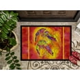 thumbnail image 3 of Carolines Treasures 8378MAT 18 x 27 In. Bright Shrimp on Red Indoor or Outdoor Mat, 3 of 4