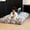 Lush Fur Phantom Grey, variant on Raven-Symoné Home Pillow Saxx LoungePuff, Giant Floor Pillow & Faux Fur Lounger - Phantom Grey