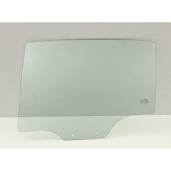 Driver Left Side Rear Door Window Door Glass Compatible with Kia Rio5 4 Door Hatchback 2006-2011 Models