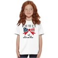 thumbnail image 3 of We Have Pride USA Flag Ribbon Bow Girls Kids T Shirt Tees Teen Brisco Brands X, 3 of 6