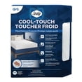 thumbnail image 1 of Sealy CoolTemp™ Mattress Protector, Queen - Fitted, Waterproof, Soft Knit Top, 1 of 4