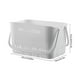 thumbnail image 3 of Organizador de Ducha Portátil con Asa, Cesta Organizadora de Plástico para Baño con Orificios de Drenaje, Neceser Blanco o Gris para Habitación de Residencia Universitaria, 3 of 6