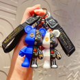 thumbnail image 3 of Cartoon Simple Mechanical Bear Cute Niche Doll Keychain Chain Bag Personalized Small Pendant Accessories KeychainDecorativeGifts, 3 of 9