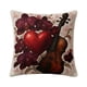 thumbnail image 2 of Funda De Almohada Funda de almohada de terciopelo rosa negra de 45 x 45 cm, con diseño floral para sofá o coche, ideal para San Valentín (1 unidad) JASKFLY, 2 of 9