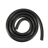 Unique Bargains Silicone Vacuum Tubing Hose Line Automotive Vacuum Hose Engine Air Intake Black ID 8mm 4.92ft Length