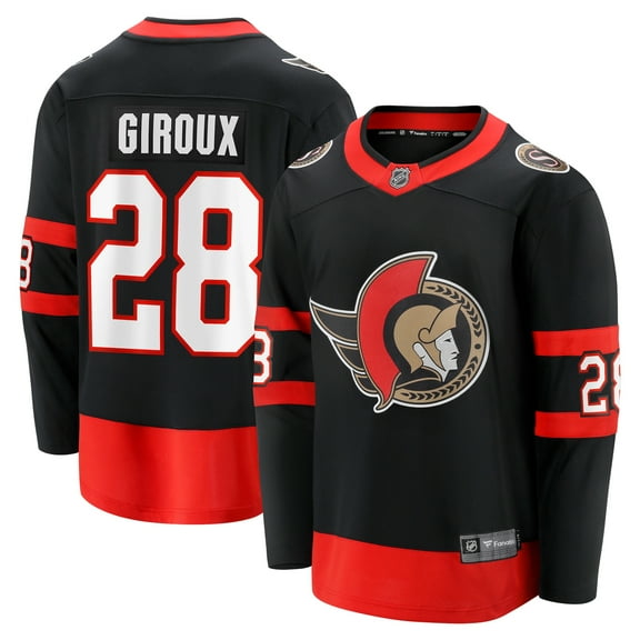 Men's Fanatics Claude Giroux Black Ottawa Senators Home Breakaway Player Jersey