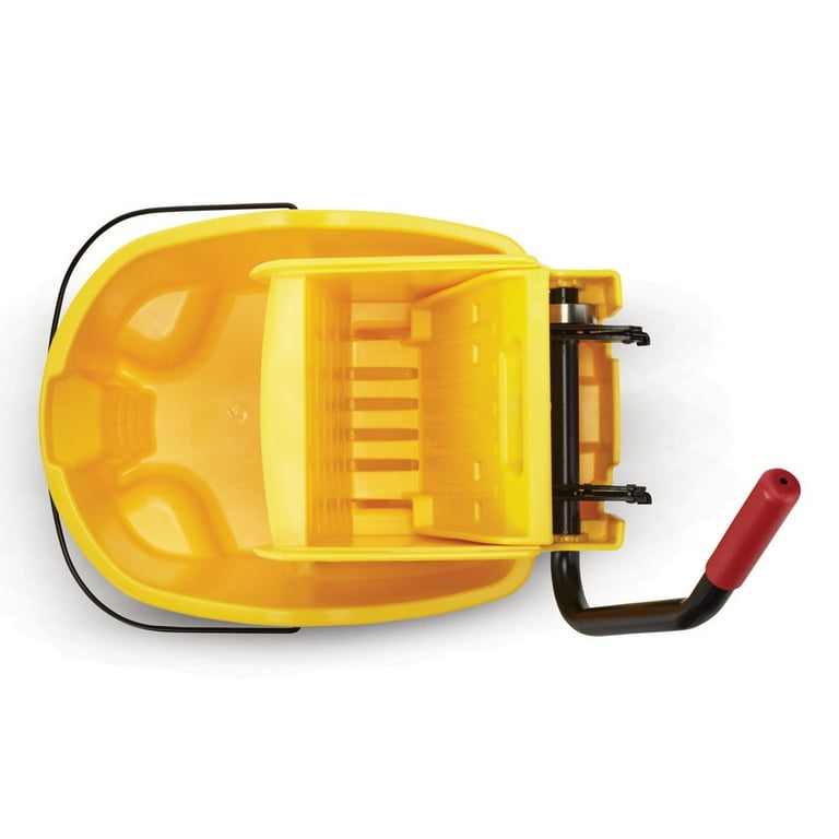 Rubbermaid Commercial Products Wavebrake 35 Qt, Yellow, High