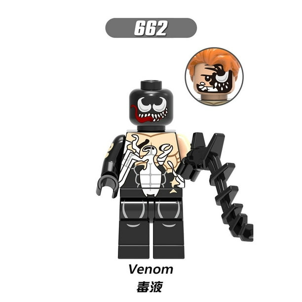 Minifiguras Lego Spider-Man Series Bloques De Construcción Venom Carnage Peter Parker Figuras Juguetes