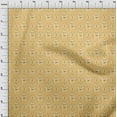 thumbnail image 3 of oneOone Silk Tabby Fabric Paisley Ikat Print Sewing Fabric BTY 42 Inch Wide, 3 of 4