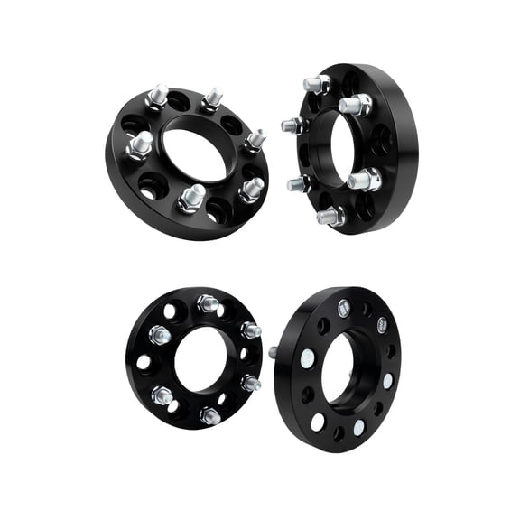 KESSOCCO 4Pcs 1 Inch 6x135mm Hub Centric Wheel Spacers Fit for 2015-2022 F-150 Expedition Lobo, 2015-2022 Lincoln Navigator M14x1.5mm Studs, 87.1mm Center Bore