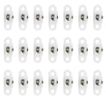 thumbnail image 1 of Shisuyan Windows Screen Window Pulley White 20Pcs 1.18X0.35X0.35in, 1 of 8
