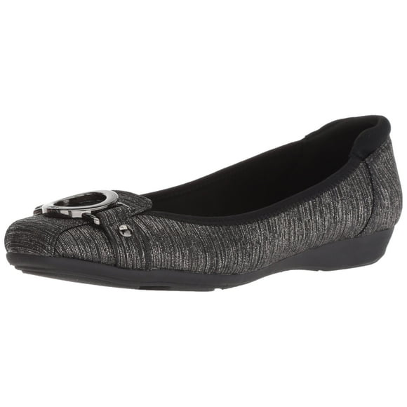 Zapato Bailarín Umeko Sport de Anne Klein para Mujer, Color Estaño, Talla 10 M