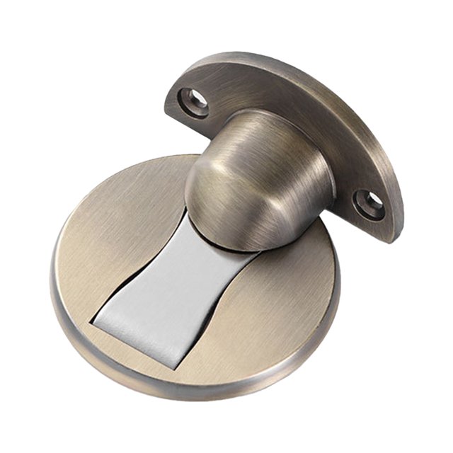 Tope de puerta magnético Montaje en piso Protector de pared Perforación Tope de puerta autoadhesivo para proteger paredes para