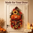 thumbnail image 4 of DIY Seasonal 3D Crochet Door Hanger Kit, Festive Wall Decor Craft Set for Adults – Fall, Christmas, Halloween & More, 4 of 9