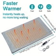thumbnail image 4 of SNNROO 33”x17” Electric Heating Pad  2-Hour Auto Shut-Off  4 Temperature Settings  Machine Washable, 4 of 7