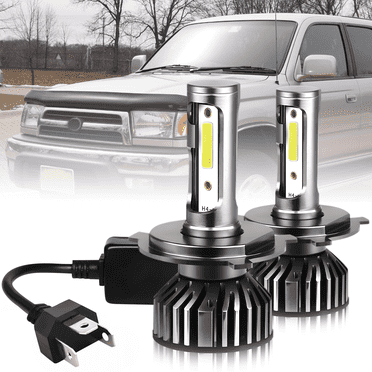 For Toyota 4Runner 1996-2002 LED Headlight Kit H4 9003 6000K High/Low Beam Bulbs