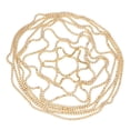 thumbnail image 1 of Cadena para el cabello Zulema Diadema Malla dorado Tocado de malla de diamantes de imitación, 1 of 8